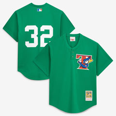 Roy Halladay Toronto Blue Jays Mitchell & Ness Authentic Batting Practice Jersey - Green Jerseys
