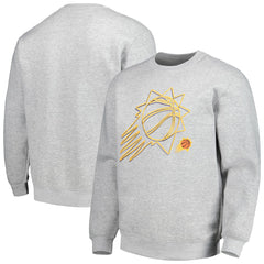 Phoenix Suns Stadium Essentials Unisex Element Logo Pop Pullover Sweatshirt Heather Gray