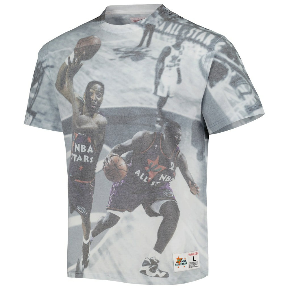 Charlotte Hornets Above the Rim Graphic T-Shirt - Mitchell & Ness