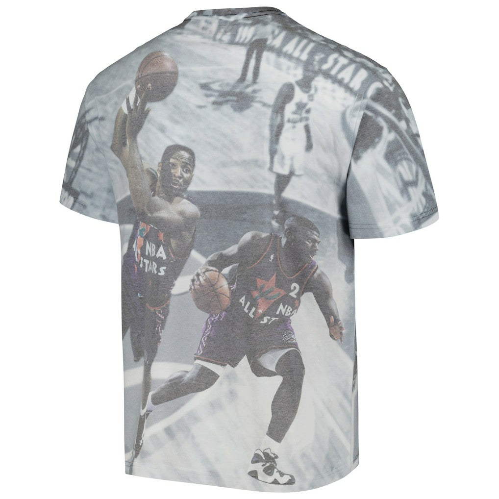 Charlotte Hornets Above the Rim Graphic T-Shirt - Mitchell & Ness