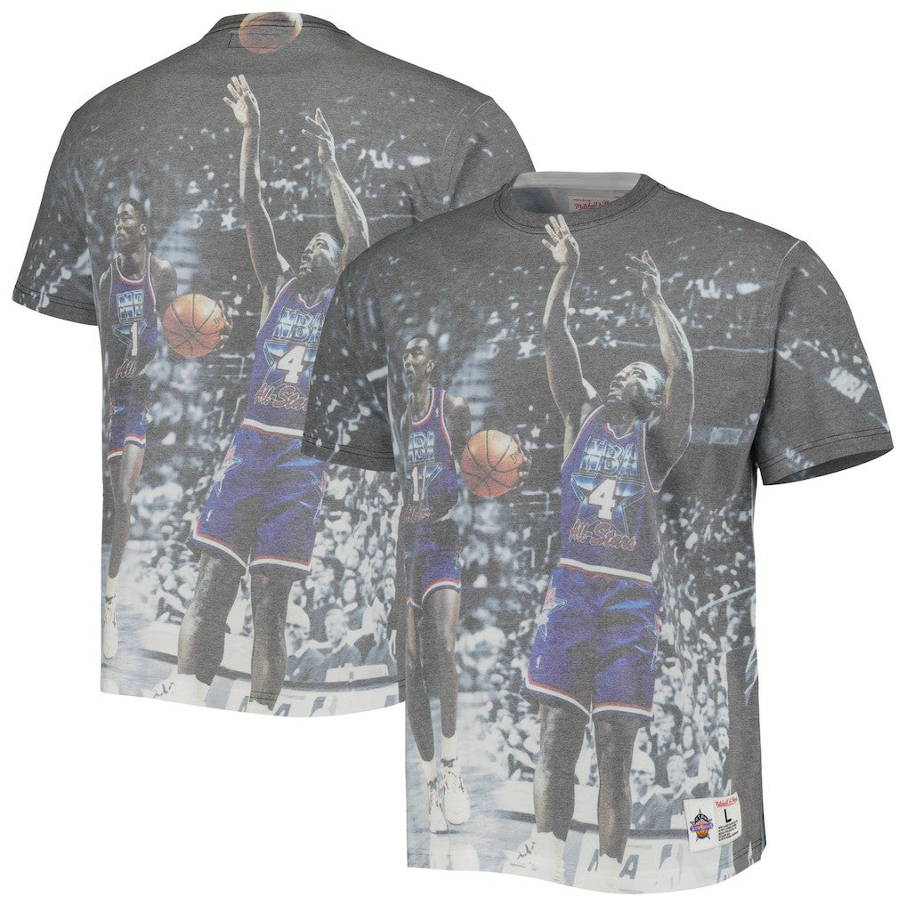 Detroit Pistons Above the Rim Graphic T-Shirt - Mitchell & Ness