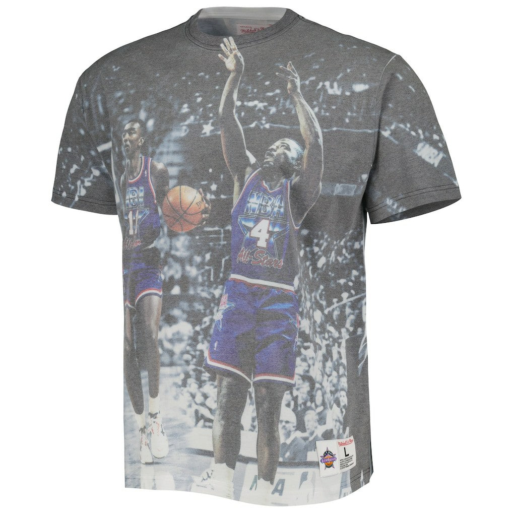 Detroit Pistons Above the Rim Graphic T-Shirt - Mitchell & Ness