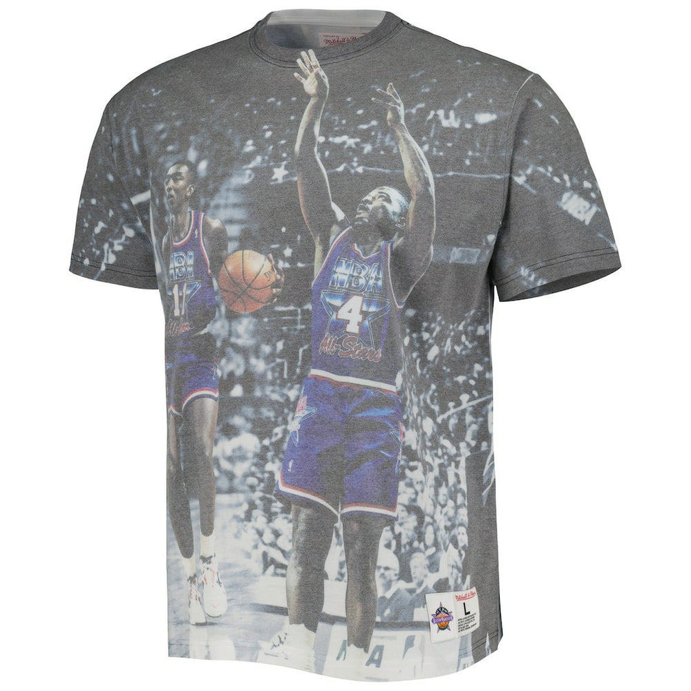 Detroit Pistons Above the Rim Graphic T-Shirt - Mitchell & Ness
