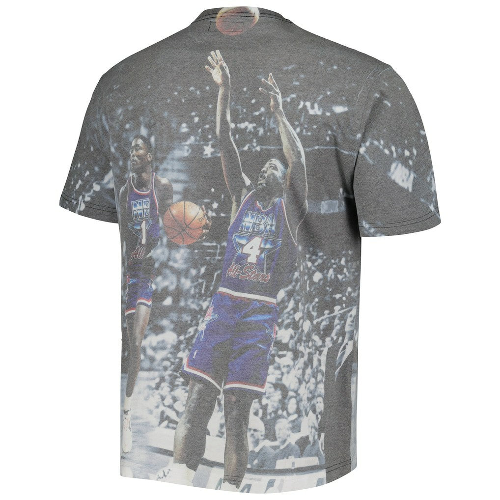 Detroit Pistons Above the Rim Graphic T-Shirt - Mitchell & Ness