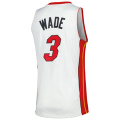 Dwyane Wade Miami Heat 2005/06 Hardwood Classics Swingman Jersey White - Mitchell & Ness