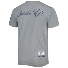 Seattle Kraken Mitchell & Ness City Collection T-Shirt - Heather Gray | US 5294006