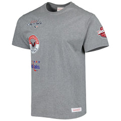 Washington Capitals Mitchell & Ness City Collection T-Shirt - Heather Gray | US 5294010
