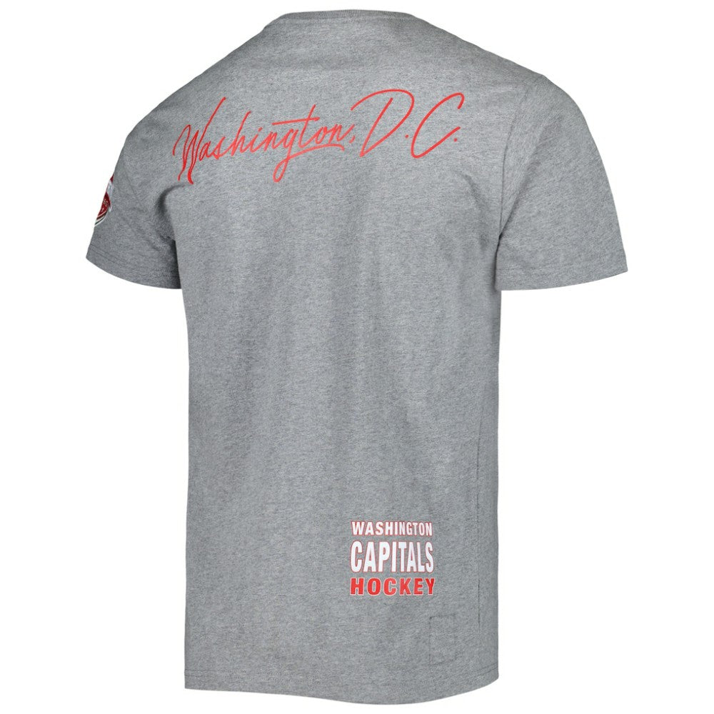 Washington Capitals Mitchell & Ness City Collection T-Shirt - Heather Gray | US 5294010