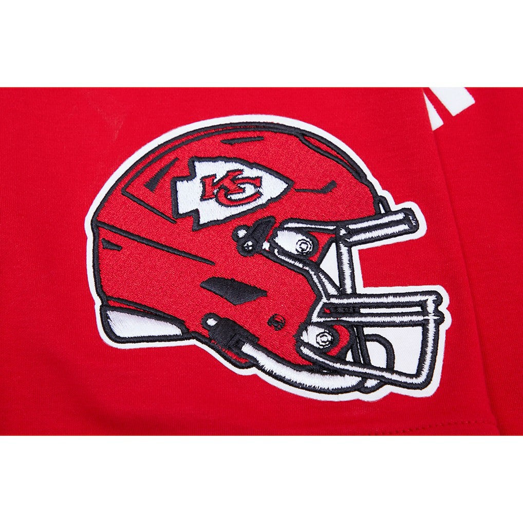 Patrick Mahomes Kansas City Chiefs Pro Standard Player Name & Number Hoodie T-Shirt - Red Hoodies