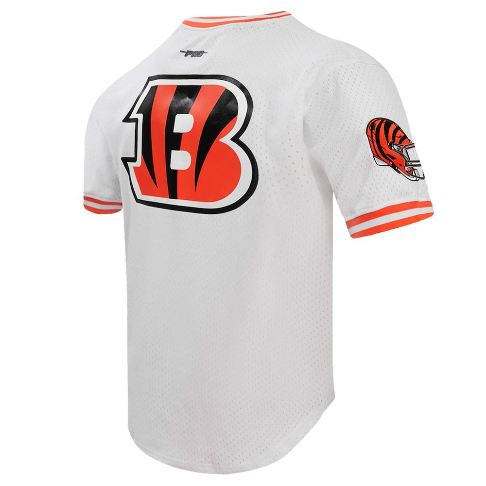 Joe Burrow Cincinnati Bengals Pro Standard Player Name & Number Mesh T-Shirt - White T-shirts