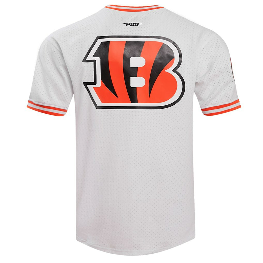 Joe Burrow Cincinnati Bengals Pro Standard Player Name & Number Mesh T-Shirt - White T-shirts