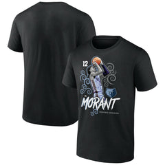 Ja Morant Memphis Grizzlies Competitor T-Shirt Black