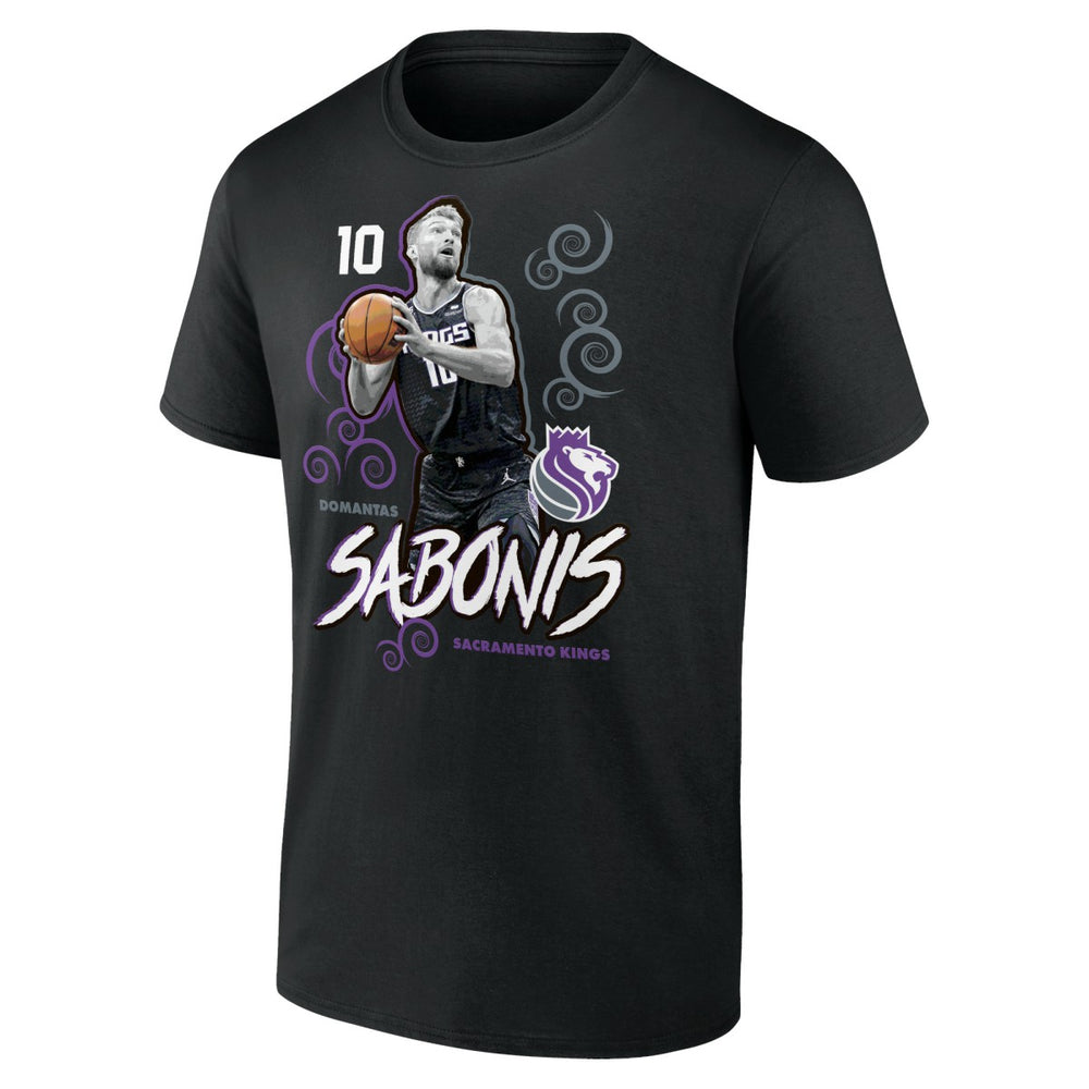 Domantas Sabonis Sacramento Kings Competitor T-Shirt Black