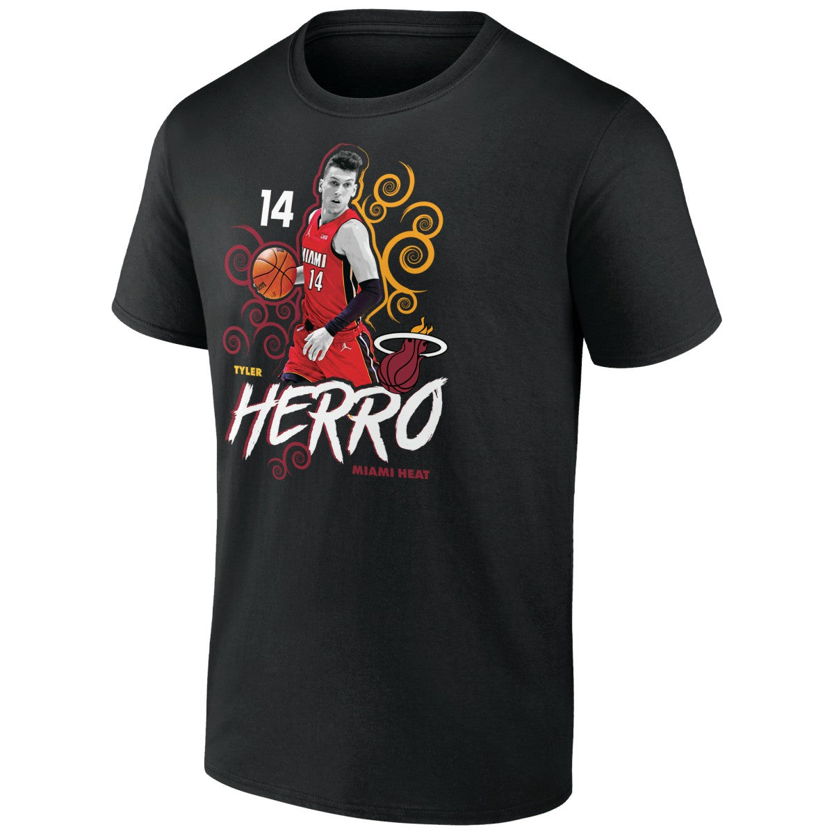 Tyler Herro Miami Heat Competitor T-Shirt Black