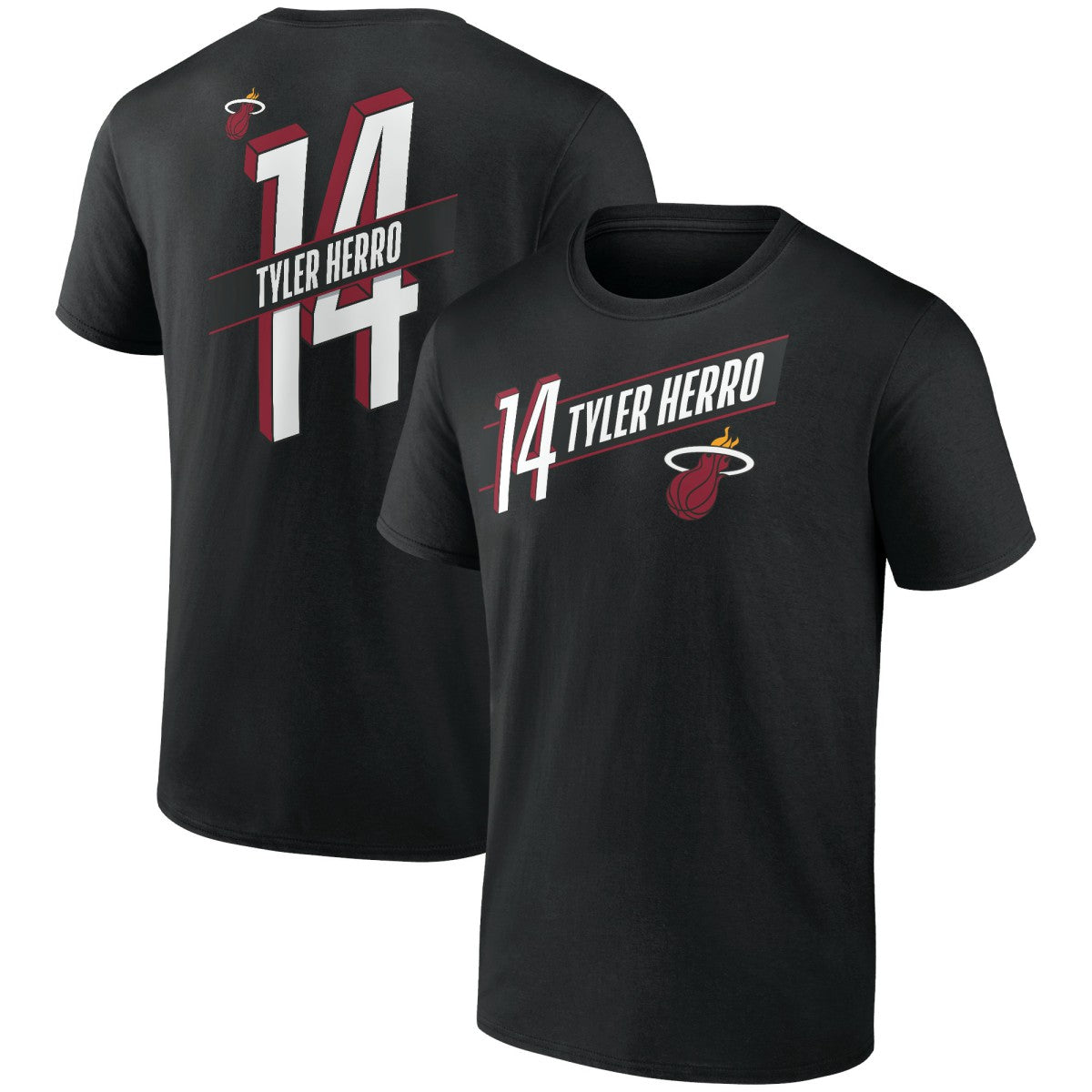 Tyler Herro Miami Heat Full-Court Press Name & Number T-Shirt Black outlet
