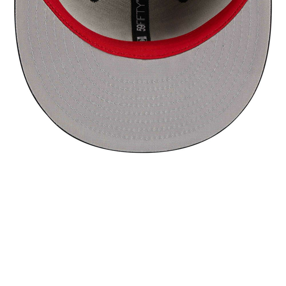 USMNT New Era Text 59FIFTY Fitted Hat Black - New Era on sale