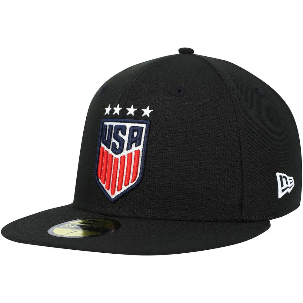 USWNT New Era Team Basic 59FIFTY Fitted Hat Black - New Era for sale