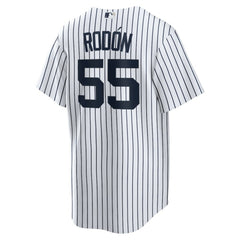 Carlos Rodon New York Yankees Nike Home Official Player Jersey - White/Navy Jerseys