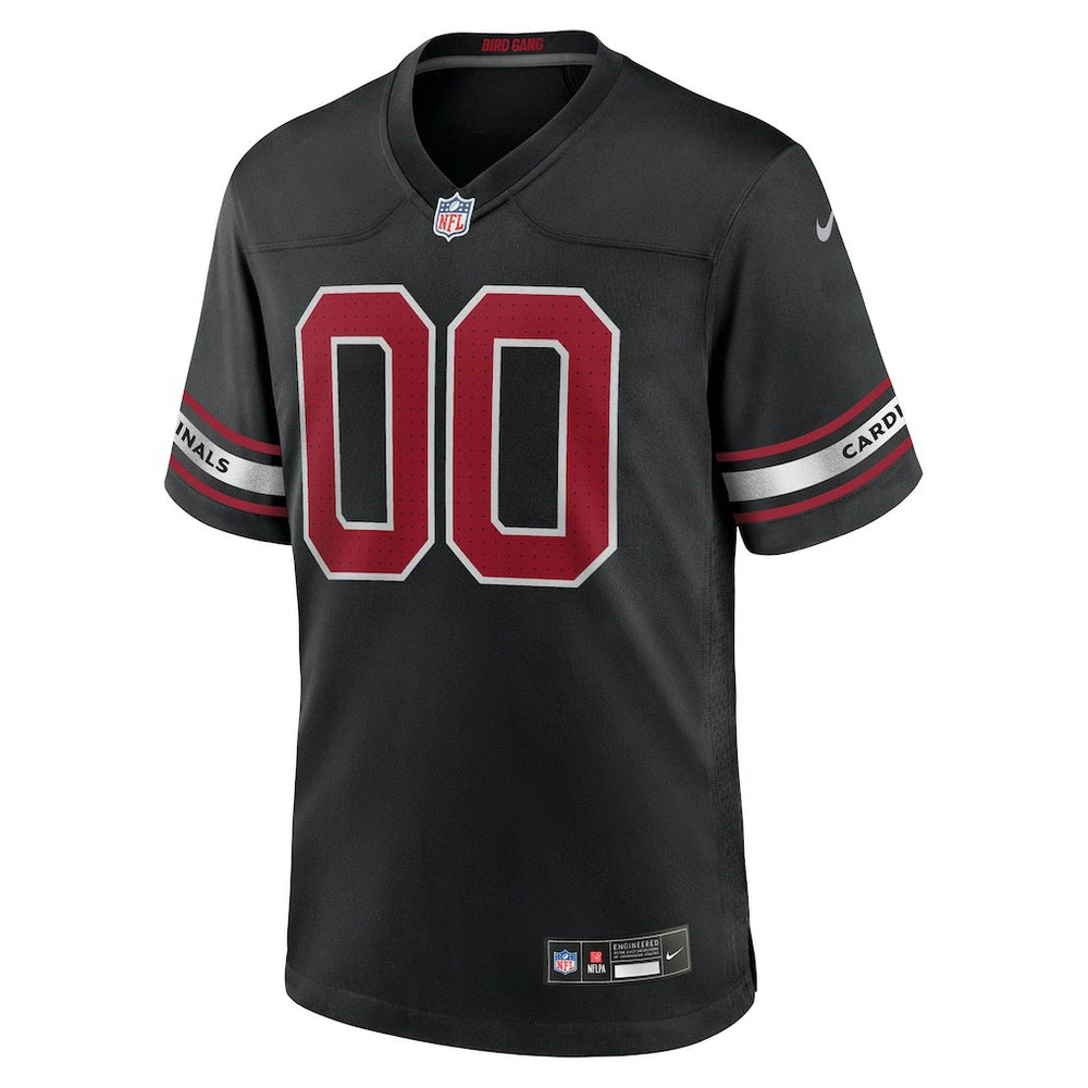 Arizona Cardinals Alternate Custom Game Jersey - Black Jerseys