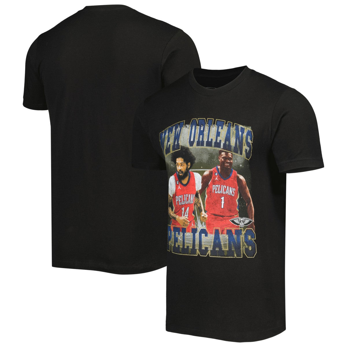 Zion Williamson & Brandon Ingram New Orleans Pelicans Stadium Essentials Unisex Player Duo T-Shirt Black outlet