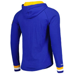 St. Louis Blues Mitchell & Ness Legendary Slub Hoodie Long Sleeve T-Shirt - Blue | US 5298358