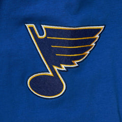 St. Louis Blues Mitchell & Ness Legendary Slub Hoodie Long Sleeve T-Shirt - Blue | US 5298358
