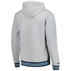 Seattle Kraken Mitchell & Ness Classic French Terry Pullover Hoodie - Heather Gray | US 5298375