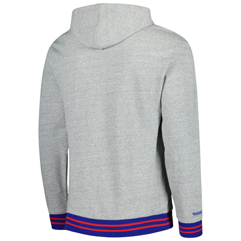 Washington Capitals Mitchell & Ness Classic French Terry Pullover Hoodie - Heather Gray | US 5298379