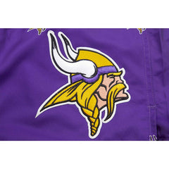 Minnesota Vikings Pro Standard Allover Print Mini Logo Shorts - Purple Shorts