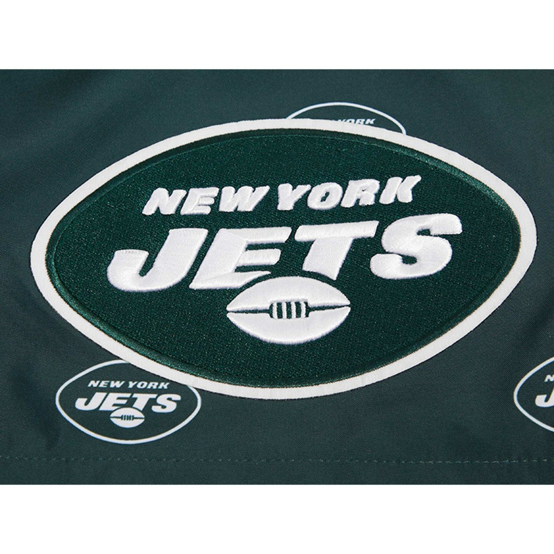 New York Jets Pro Standard Allover Print Mini Logo Shorts - Green Shorts