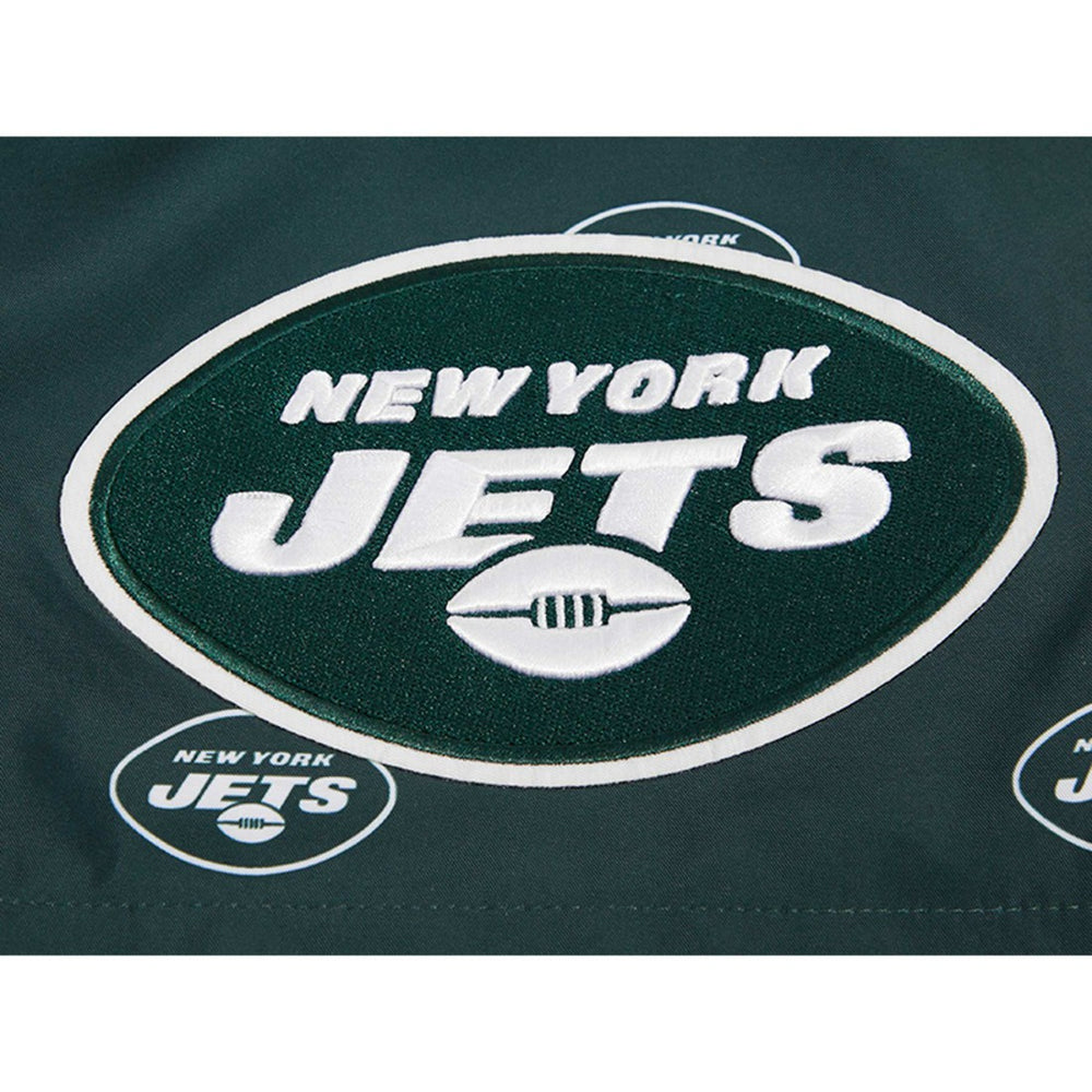 New York Jets Pro Standard Allover Print Mini Logo Shorts - Green Shorts