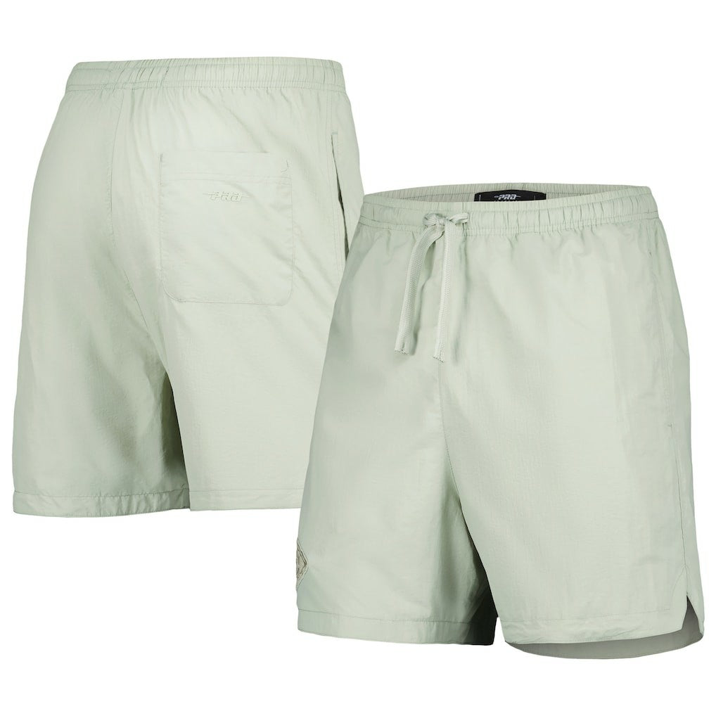 Kansas City Chiefs Pro Standard Neutrals 2.0 Woven Shorts - Light Green Shorts