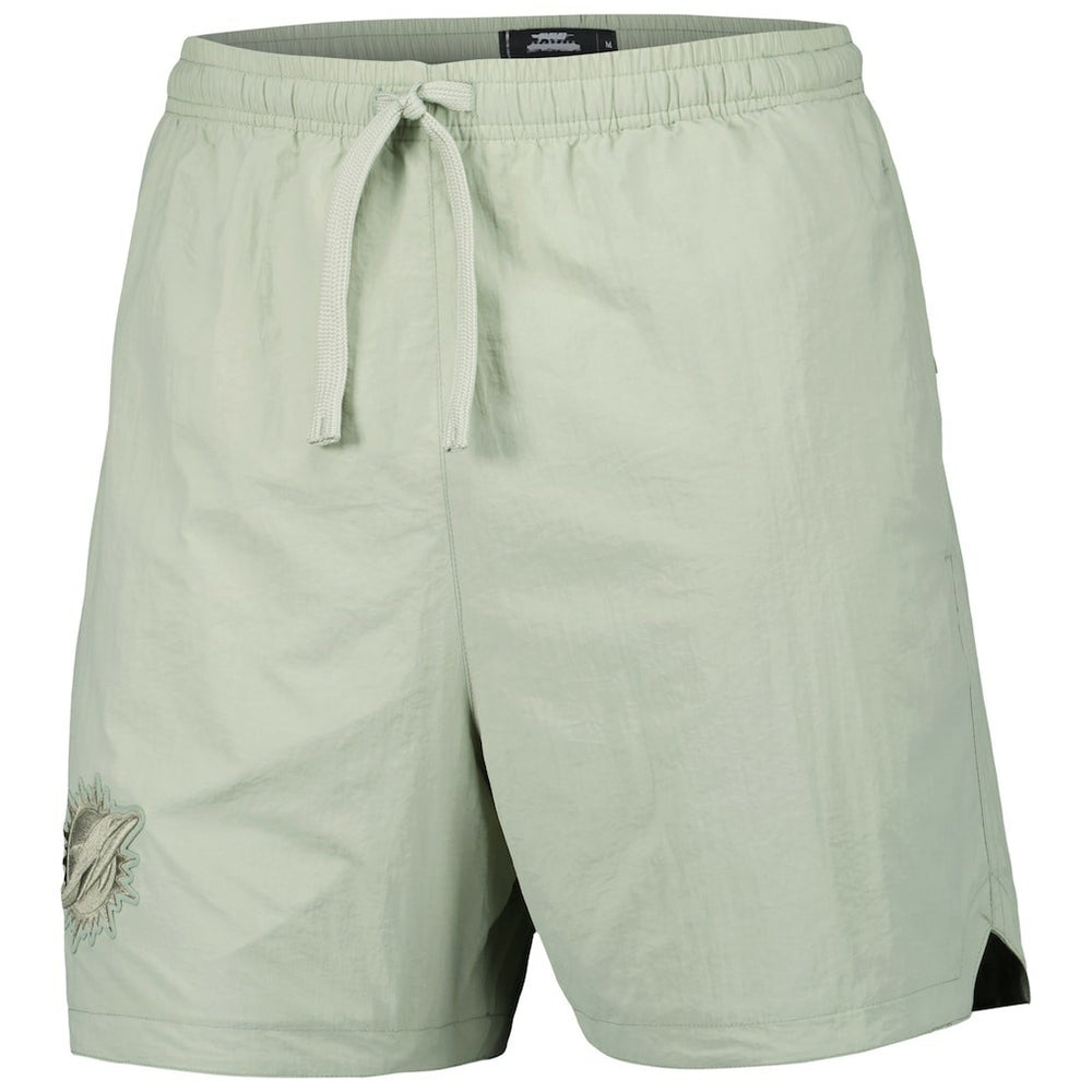 Miami Dolphins Pro Standard Neutrals 2.0 Woven Shorts - Light Green Shorts