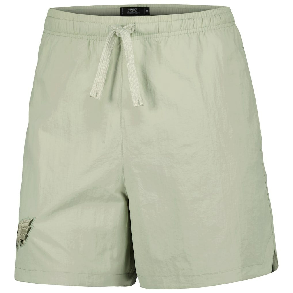 Philadelphia Eagles Pro Standard Neutrals 2.0 Woven Shorts - Light Green Shorts