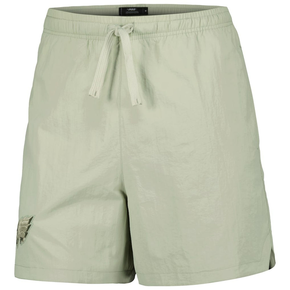 Philadelphia Eagles Pro Standard Neutrals 2.0 Woven Shorts - Light Green Shorts