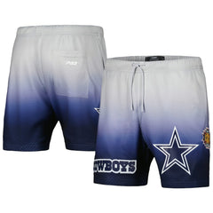 Dallas Cowboys Pro Standard Ombre Mesh Shorts - Navy/Silver Shorts