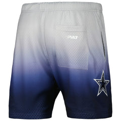 Dallas Cowboys Pro Standard Ombre Mesh Shorts - Navy/Silver Shorts