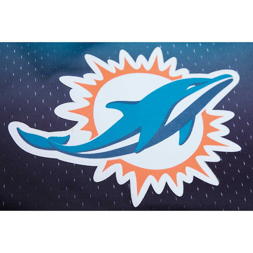 Miami Dolphins Pro Standard Ombre Mesh Shorts - Black/Aqua Shorts