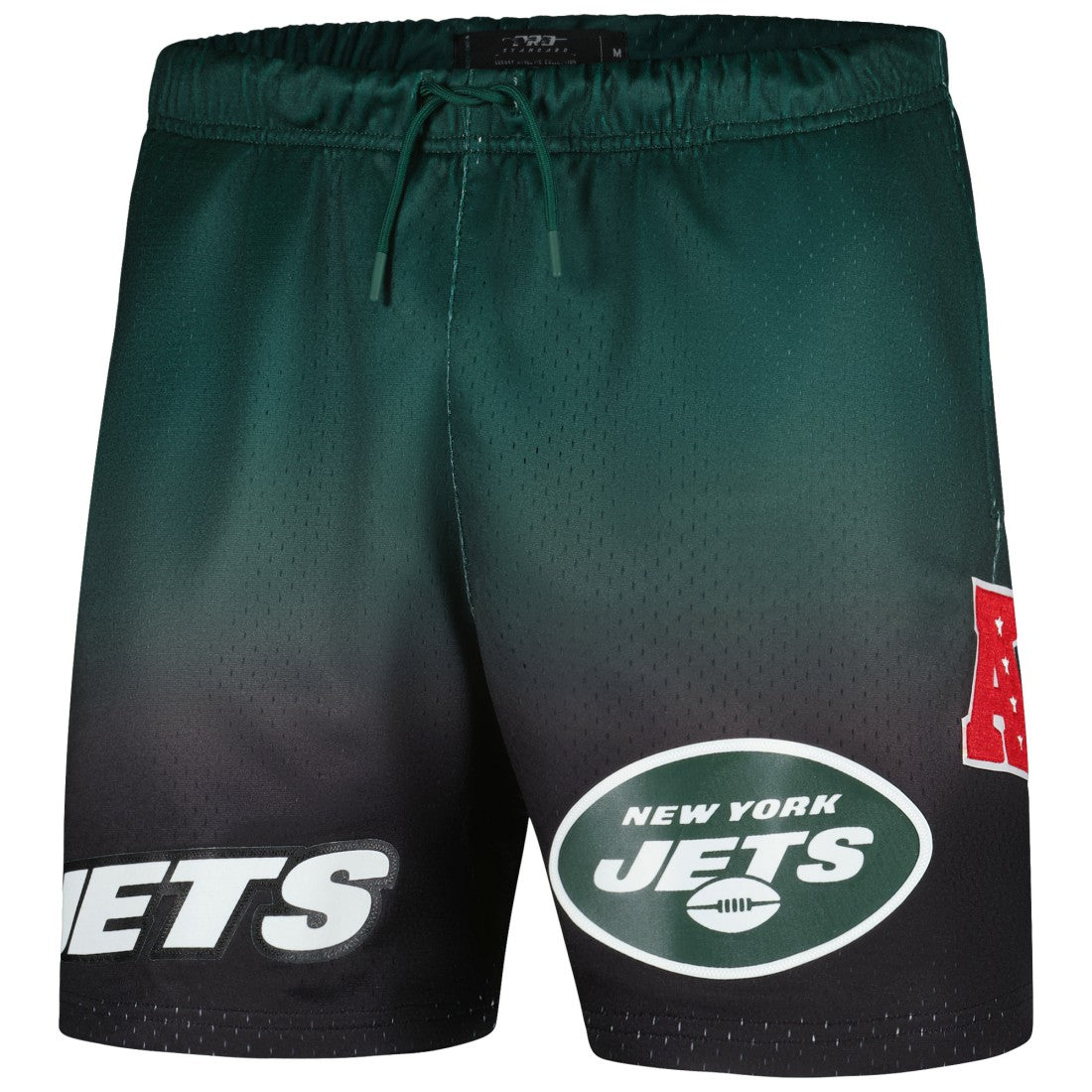 New York Jets Pro Standard Ombre Mesh Shorts - Black/Green Shorts