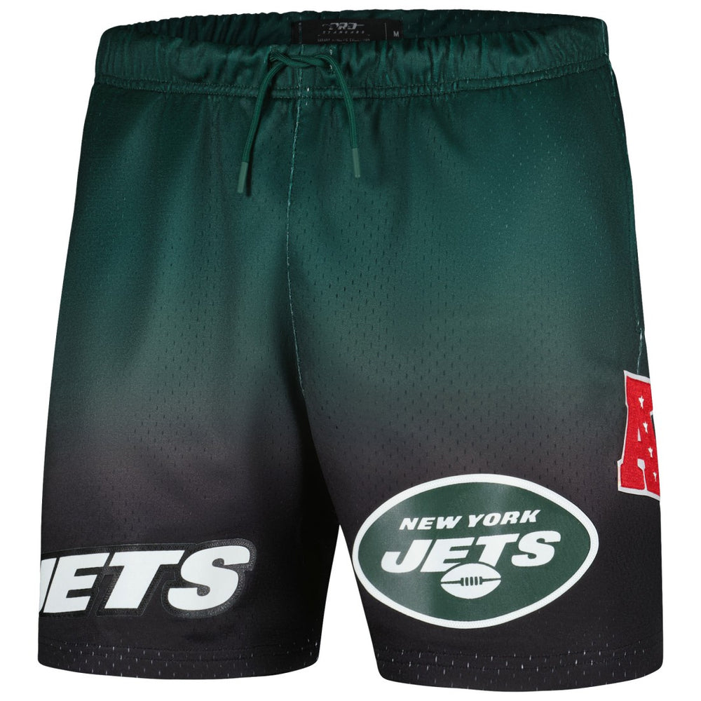 New York Jets Pro Standard Ombre Mesh Shorts - Black/Green Shorts