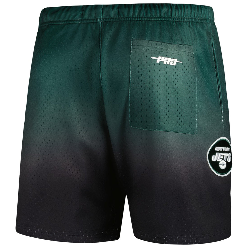 New York Jets Pro Standard Ombre Mesh Shorts - Black/Green Shorts