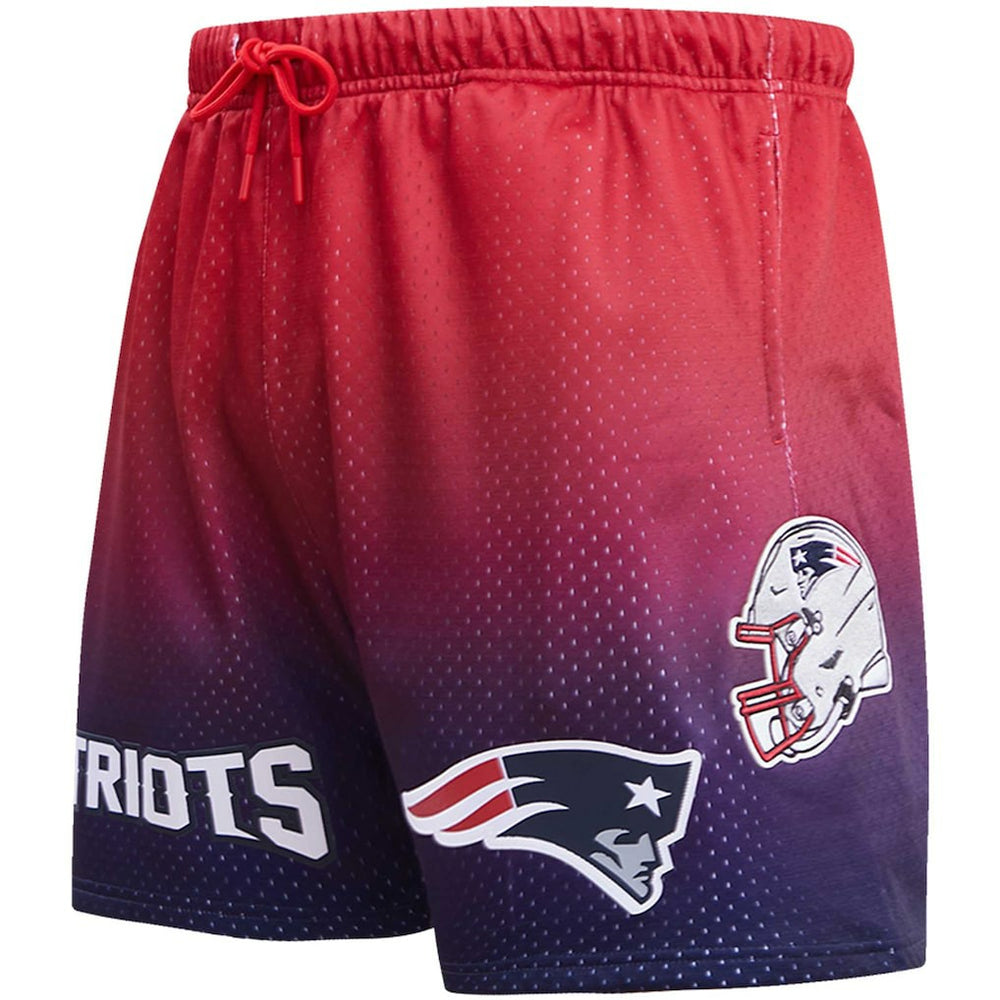 New England Patriots Pro Standard Ombre Mesh Shorts - Navy/Red Shorts