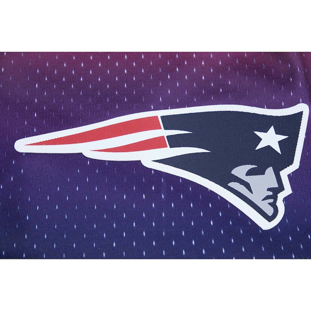 New England Patriots Pro Standard Ombre Mesh Shorts - Navy/Red Shorts