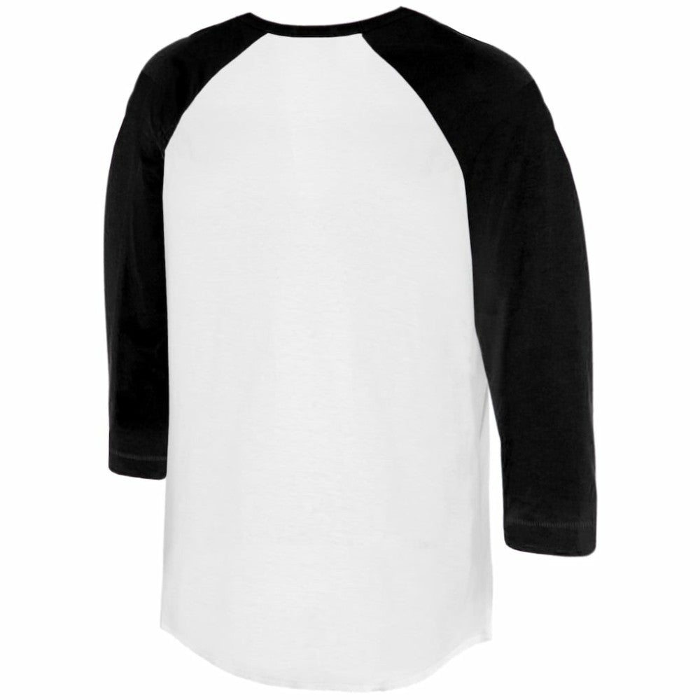 San Francisco Giants Tiny Turnip Women's Hot Bats 3/4-Sleeve Raglan T-Shirt - White/Black T-shirts