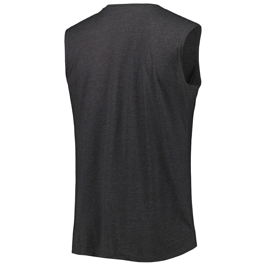 New Orleans Saints Women's Plus Size Tank Top - Heather Charcoal Tops