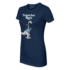 Tampa Bay Rays Tiny Turnip Women's Bronto T-Shirt - Navy T-shirts