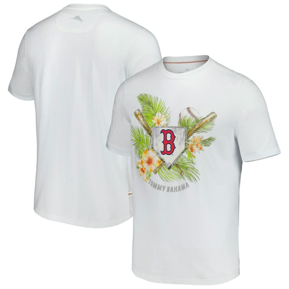 Boston Red Sox Tommy Bahama Island League T-Shirt - White T-shirts