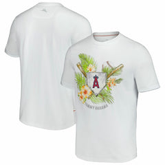 Los Angeles Angels Tommy Bahama Island League T-Shirt - White T-shirts