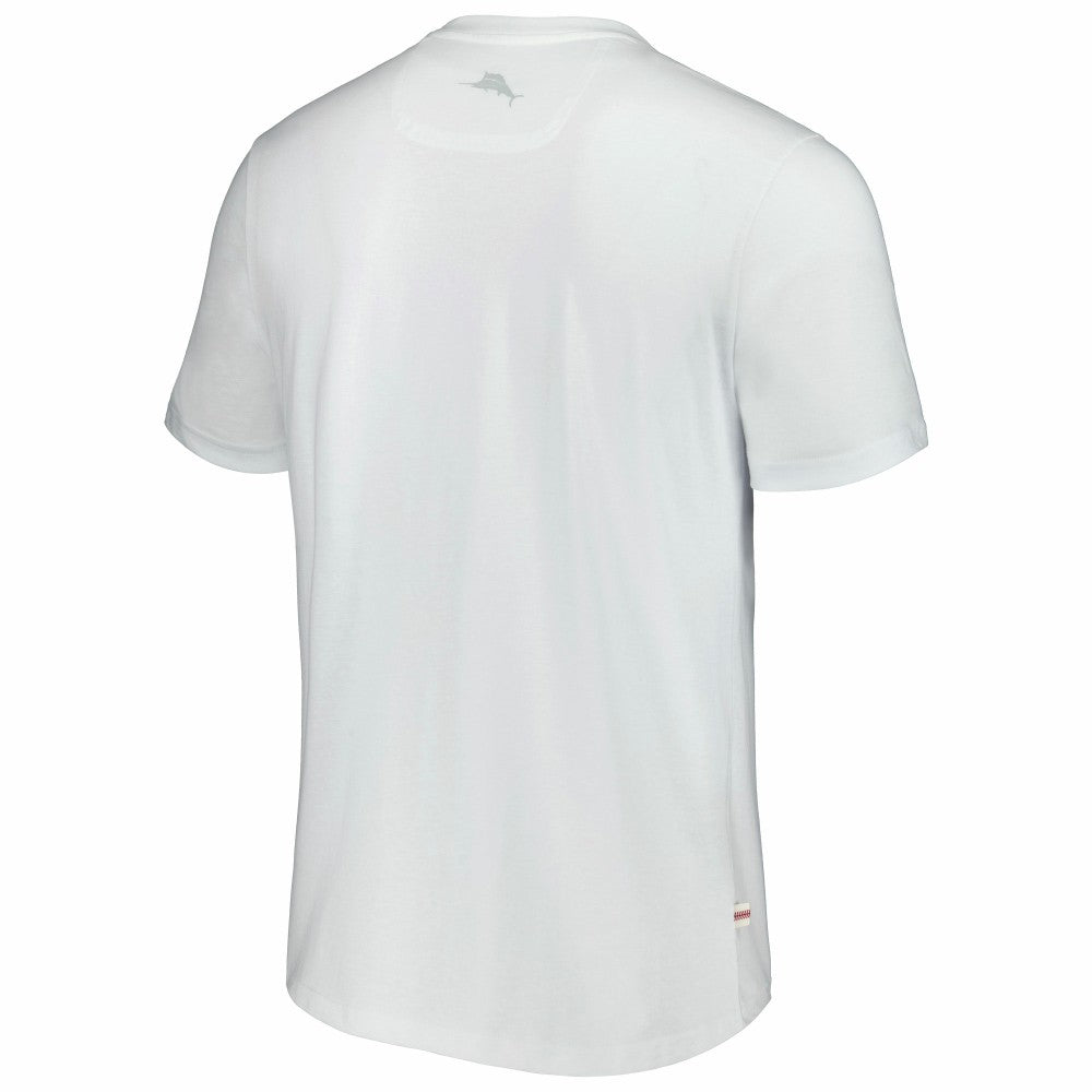 Los Angeles Angels Tommy Bahama Island League T-Shirt - White T-shirts