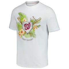 Washington Nationals Tommy Bahama Island League T-Shirt - White T-shirts